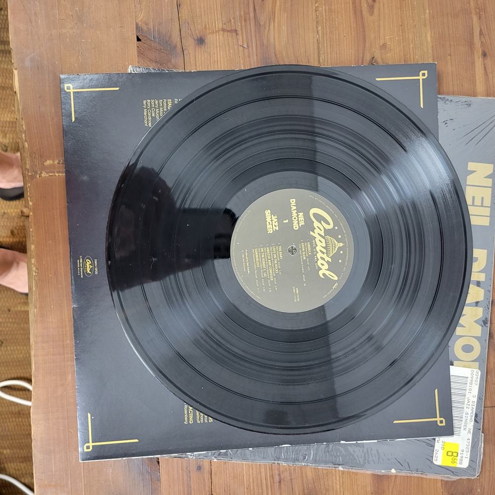 Neil Diamond The Jazz Singer (84) 2 Track 7" Single Picture Sleeve Capitol Vinyl - Picture 6 of 7